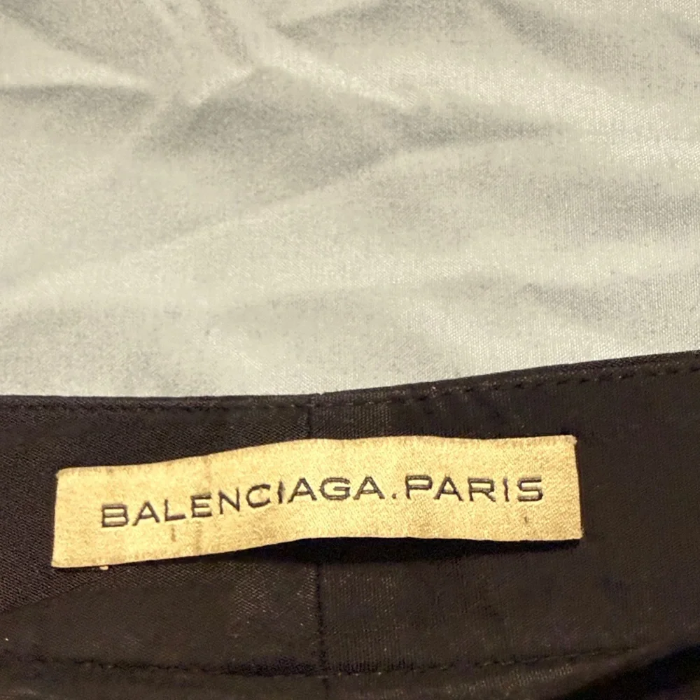 Balenciaga Black High-Waist Tailored Trousers - Picture 2 of 6